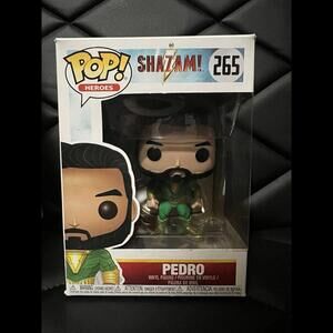 Funko Pop! Heroes: Shazam - Pedro‎ #265 W/Protector!